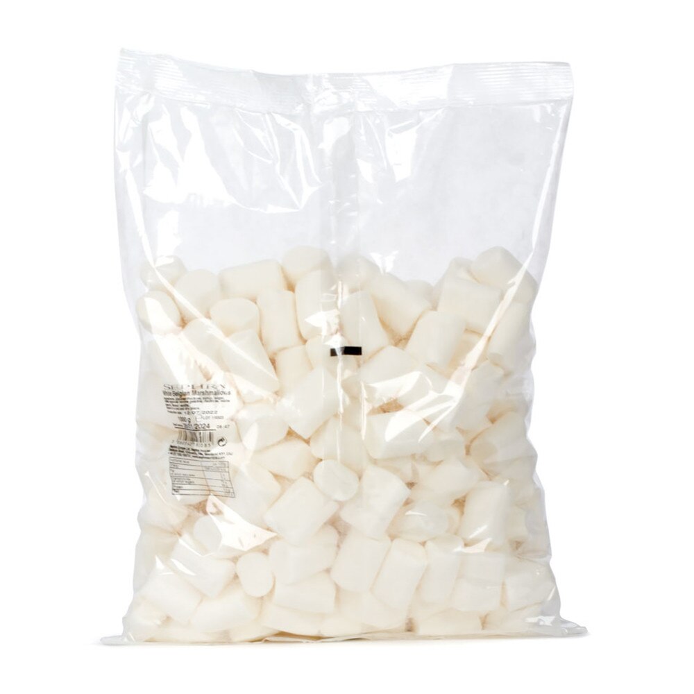 Sephra White Marshmallows - Halal -1Kg Bag